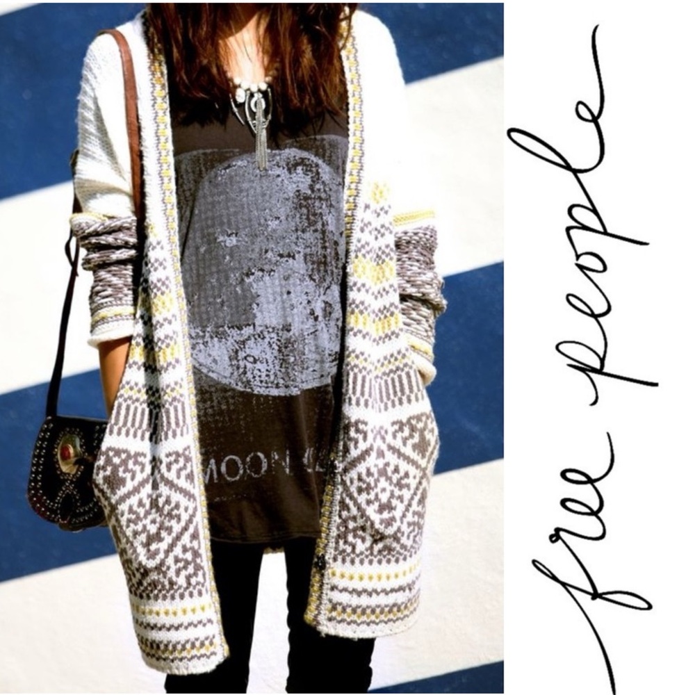 Free People Annabelle Cardigan EUC Medium